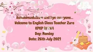 ENGLISH PDPR PPKI YEAR 3- ALL ABOUT WEATHER..Topic: Writing