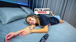 CHAMEI MINHA IRMA PRA PASSAR A NOITE EM CASA