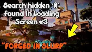 BATTLE STAR FORTNITE SECRET LOCATION Replaced Search Hidden R in  Loading Screen #3 Chapter 2 Week 3