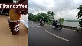 Filter Coffee | Rain | Bike Ride | ASMR #asmr #bike #filtercoffee #pune #rain #dogesh