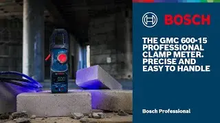GMC 600-15 Professional Clamp Meter with IP54 rating and inverted LCD display