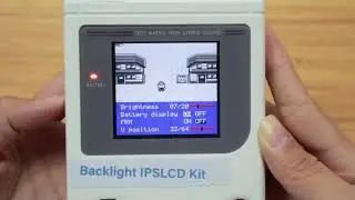 Newest GB V5 Ultra OSD Menu Original Size IPS Backlight LCD Screen With Battery For Game Boy Classic