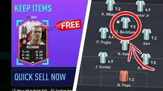THE BEST *FREE* CARD EVER! IN FIFA 21! | 86 DAVID BECKHAM REVIEW! | FIFA 21 ULTIMATE TEAM | #FIFA21