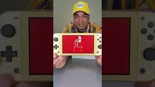 Распаковка Nintendo Switch Lite: Hyrule Edition