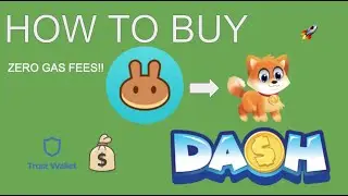 How To Buy DOGE DASH COIN⎜QUICK & EASY (Trust Wallet)