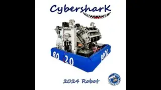 2024 Robot Reveal - CybersharK | CyberpunK FRC#8020  建中機研