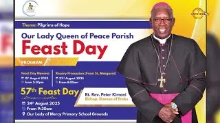 24-08-2025 | CAPUCHIN TV LIVE | OUR LADY QUEEN OF PEACE PARISH FAMILY DAY 2025