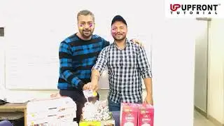Upfront Tutorial wishes Aman a very happy birthday and Happy Holi to all.