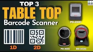 3 Table Top Barcode Scanners That Will CHANGE Your Retail Game TVS i302G. Retsol PD2000 RetsolPD3000