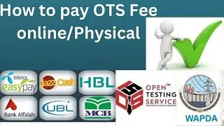 Pay OTS Fee online