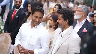 YS Jagan Mohan Reddy Meets TVK Chief Vijay at Wedding Ceremony in Chennai