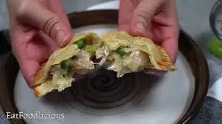 Air Fryer Hand-Held Turkey Pot Pie