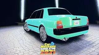 [DLC с такси] Toyota Crown 1995 года выпуска, модифицированная для Car Mechanic Simulator 2021 на...