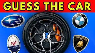 Guess The Car Brand By The Wheel & Rim