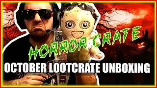 Loot Crate October 2016 | Horror Crate Unboxing