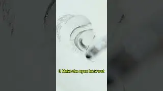 How I drew these expressive eyes #drawing #drawingtutorial #graphitedrawing #eyedrawing