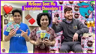 MrBeast Sent Me Feastables Chocolate !! 😍🍫