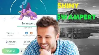 Shiny Swampert! Pok&eacute;mon GO #shinypokemon #pokemongo