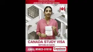 Canada study Visa || Capstone Migration || Jalandhar