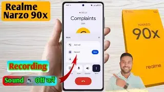 realme narzo 90x call recording announcement off trick, realme narzo 90x call recording secretly