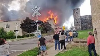 August 22nd, 2023 - Jackson, MI Factory fire