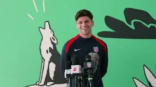 Gold Cup Media Availability with Max Arfsten | USMNT