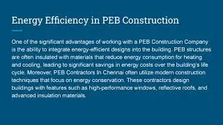 How PEB Construction Companies Ensure Sustainable Infrastructure