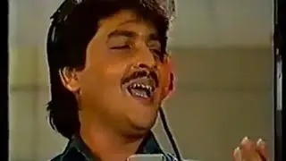 Udit Narayan Very Old Studio Recording Video With Anuradha Padwal- Udit Narayan Live