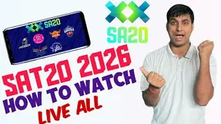 SA20 2026 Live Telecast Channel List | How to watch SA20 2025-26 Live | SA20 2026 Live Match Today