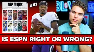 ESPN's Top 10 NFL Quarterbacks 2025 | Accurate or NOT!?