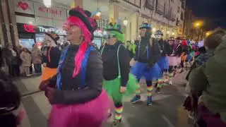 NUEVOOOOO!!!🎥: ⏯ DESFILE DE CARNAVAL 🎭, PALENCIA 🌎, 2024