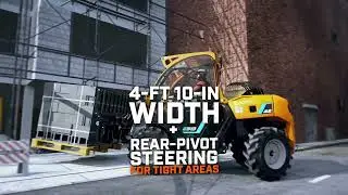 Take Charge of Urban Construction: JLG&reg; E313 Ultra-Compact Electric Telehandler at Work