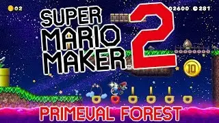 SMM2 Level - Primeval Forest (Remake)