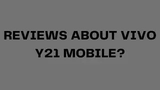 #allabouttech #mobilereview #vivov21 #tech