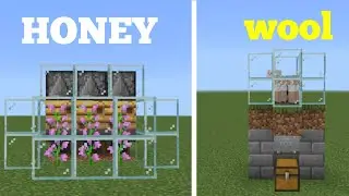 Best 3 EASY starter farms in Minecraft 🤩|| Minecraft 1.20 bedrock #minecraft #viral
