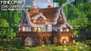 Minecraft | Como Fazer Uma Casa Medieval Incrível Para o Seu Survival
