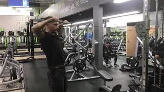 Standing Straight Bar Face Pull | SamForget.com