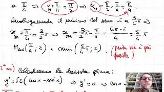 Max e min funzione goniometrica n 219 p 1824