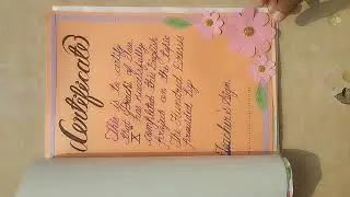 Class-10th- Best English Project File