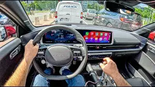 NEW Hyundai IONIQ 6 2024 🇰🇷 [LongRange AWD 325hp] |0-100| POV Test Drive #2083 Joe Black