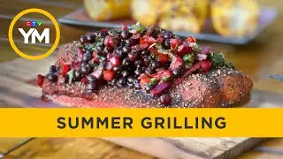 Cedar plank salmon on the BBQ | Your Morning