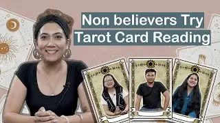Non-Believers Try Tarot Card Reading | Yeti Yap