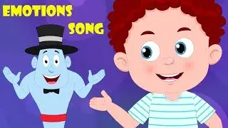 Emotions Song | Schoolies Cartoons For Children | Nursery Rhymes by Kids Channel
