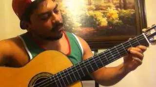 Como tocar Te Vas Angel Mio - requinto con guitarra.