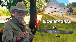 REVO6 vs Metal Blades: CUT, SOUND, DUST & ROCKY TEST