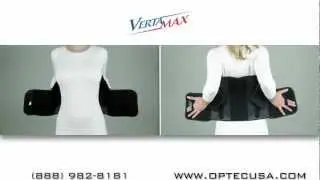 Most Comfortable Back Brace VertaMax Fitting Instructions