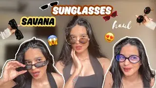 Savana sunglasses haul 😍😎 || Spandana Shree || 