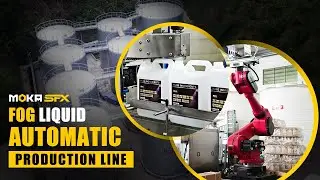 MOKA SFX Smoke & Fog Liquid Automatic Production Line | Fog Liquid How To Make?