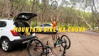 Mountain bike pela primeira vez NA CHUVA