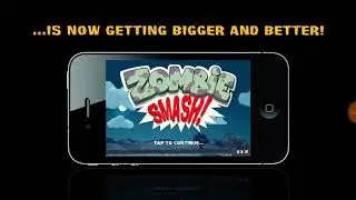 zombie smash hd trailer on tablet iPad